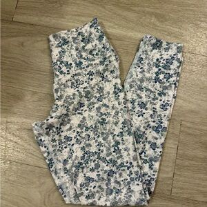 Floral Patterned yoga Leggings
